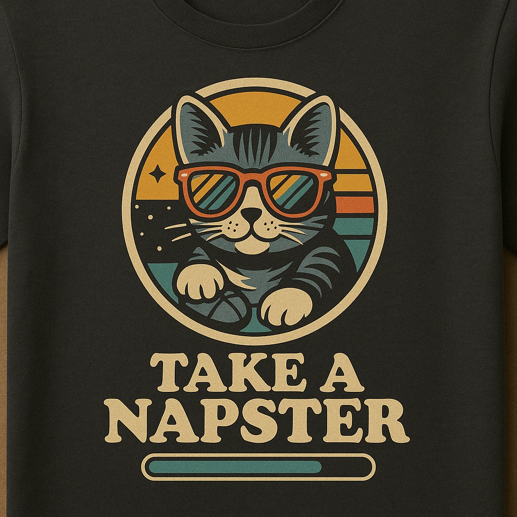 Take A Napster T-Shirt (Dark)