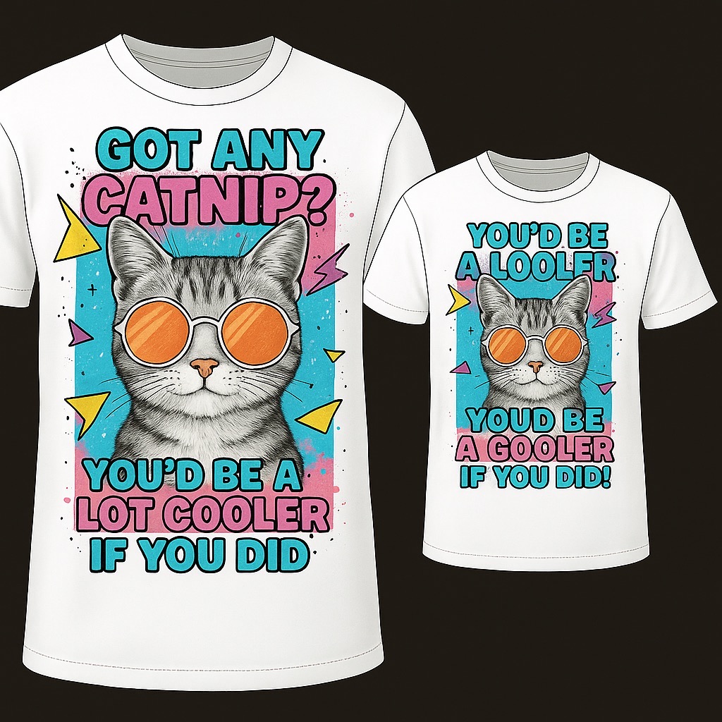 Cool Cat Stuff t-shirt
